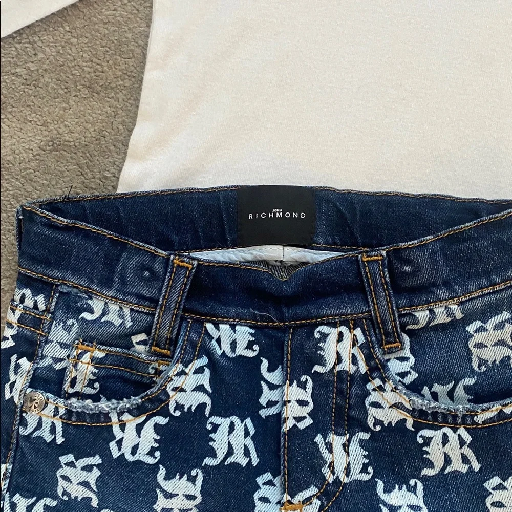John Richmond Denim Shorts bundle rare find